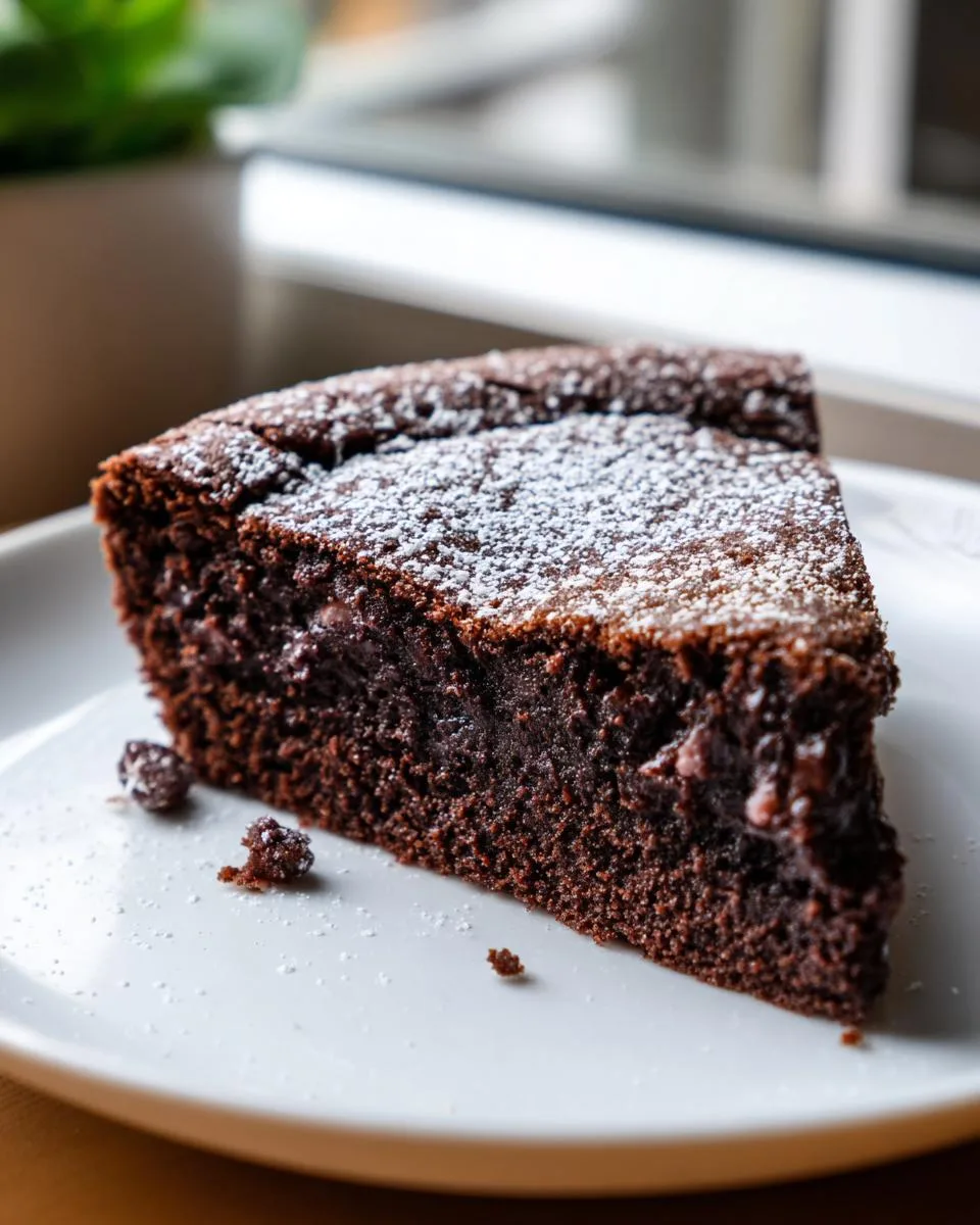 Almond Flour Chocolate Cake - detail 2