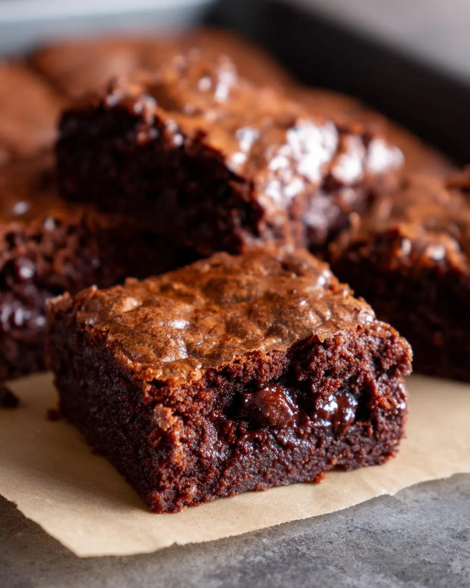 Almond Flour Protein Brownies - detail 2
