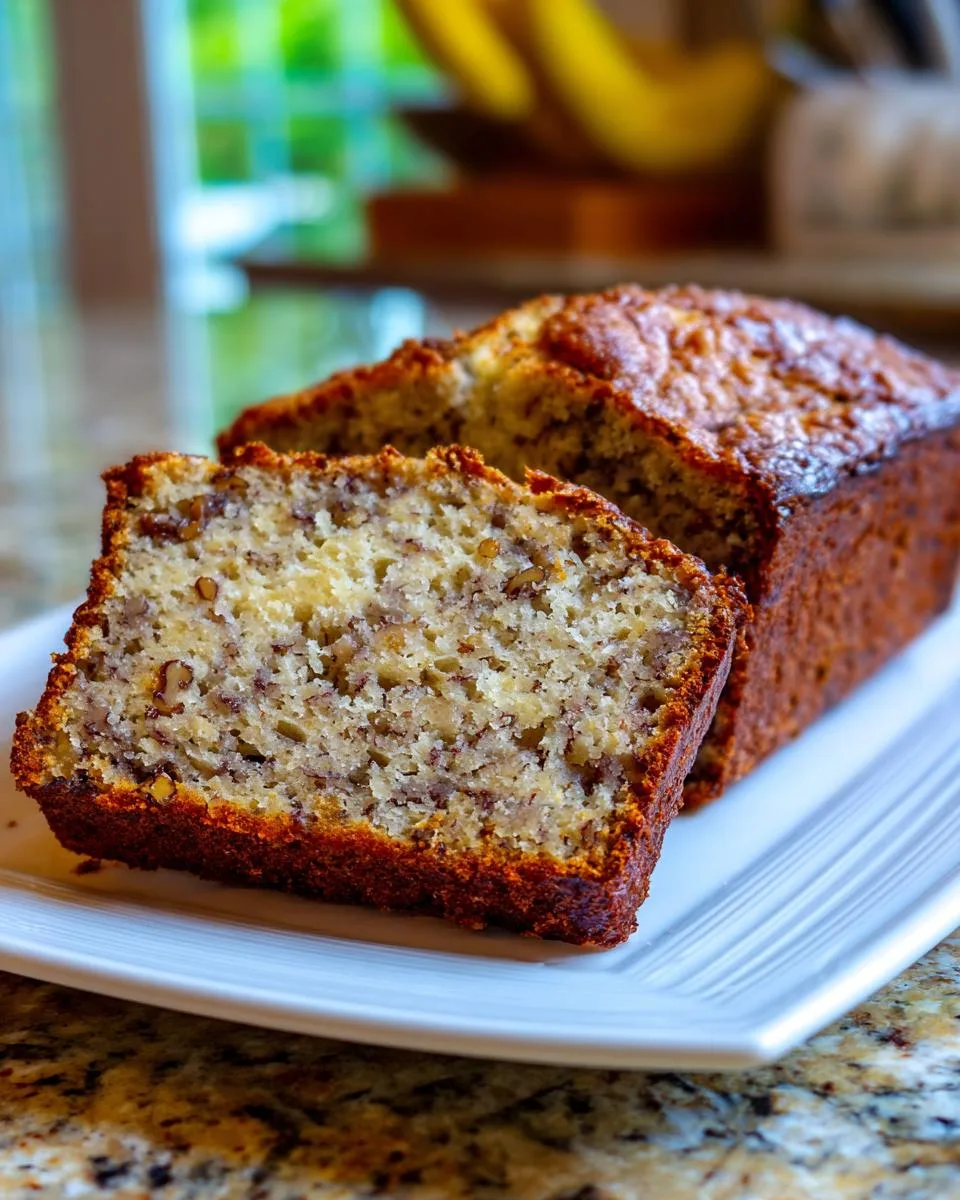 Banana Walnut Cottage Cheese Bread - detail 3