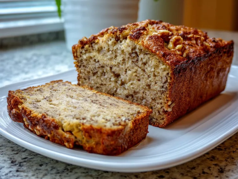 Banana Walnut Cottage Cheese Bread