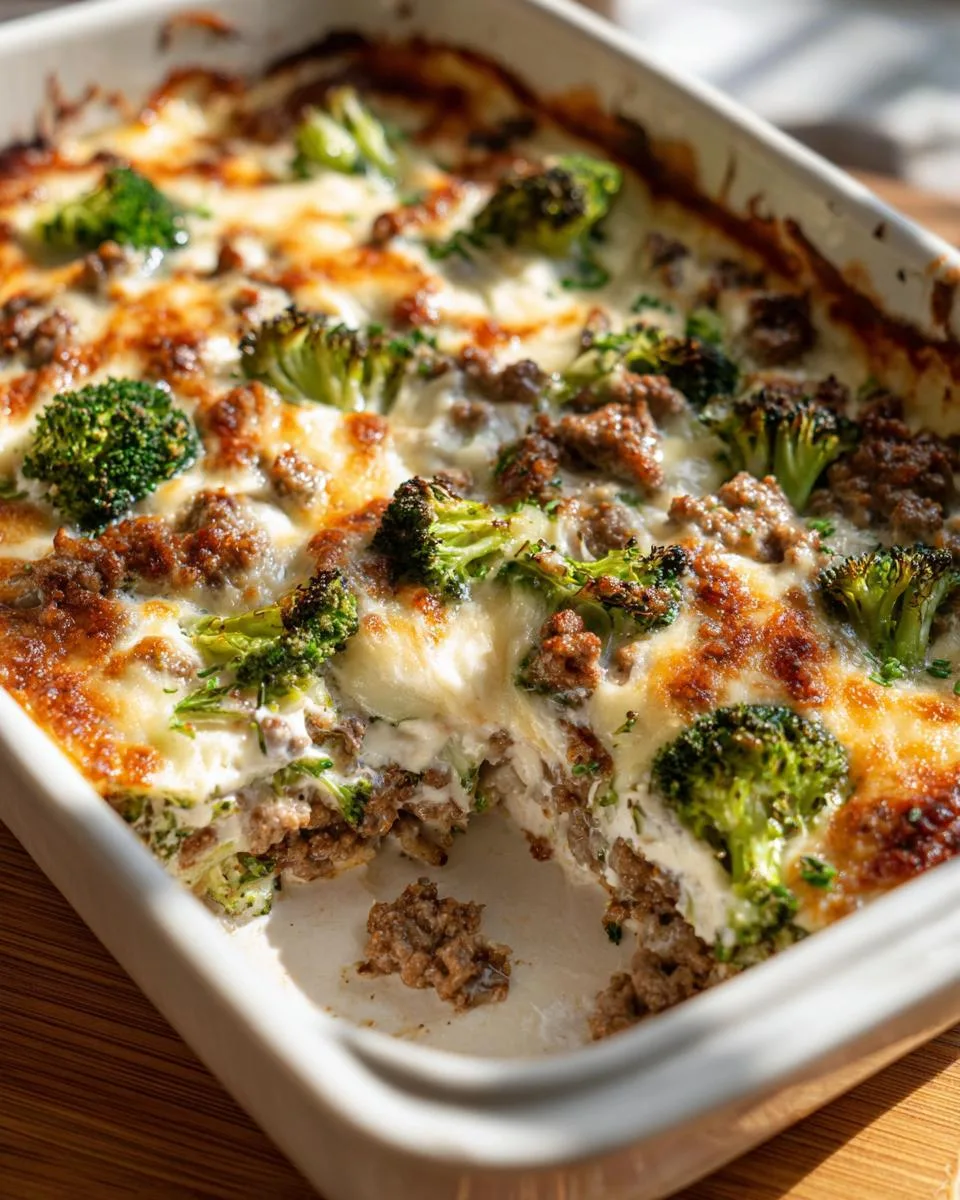 Beef Broccoli Cottage Cheese Bake - detail 2