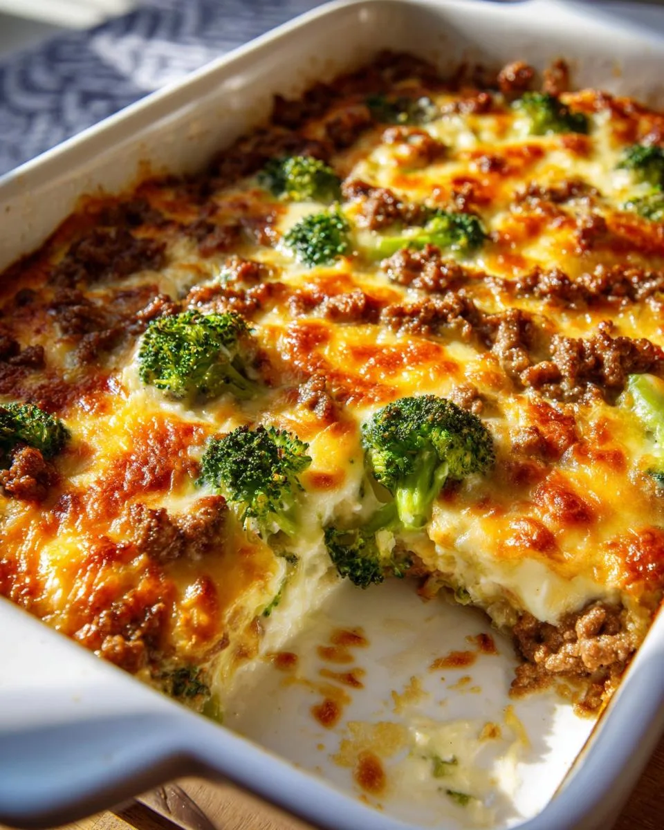 Beef Broccoli Cottage Cheese Bake - detail 3