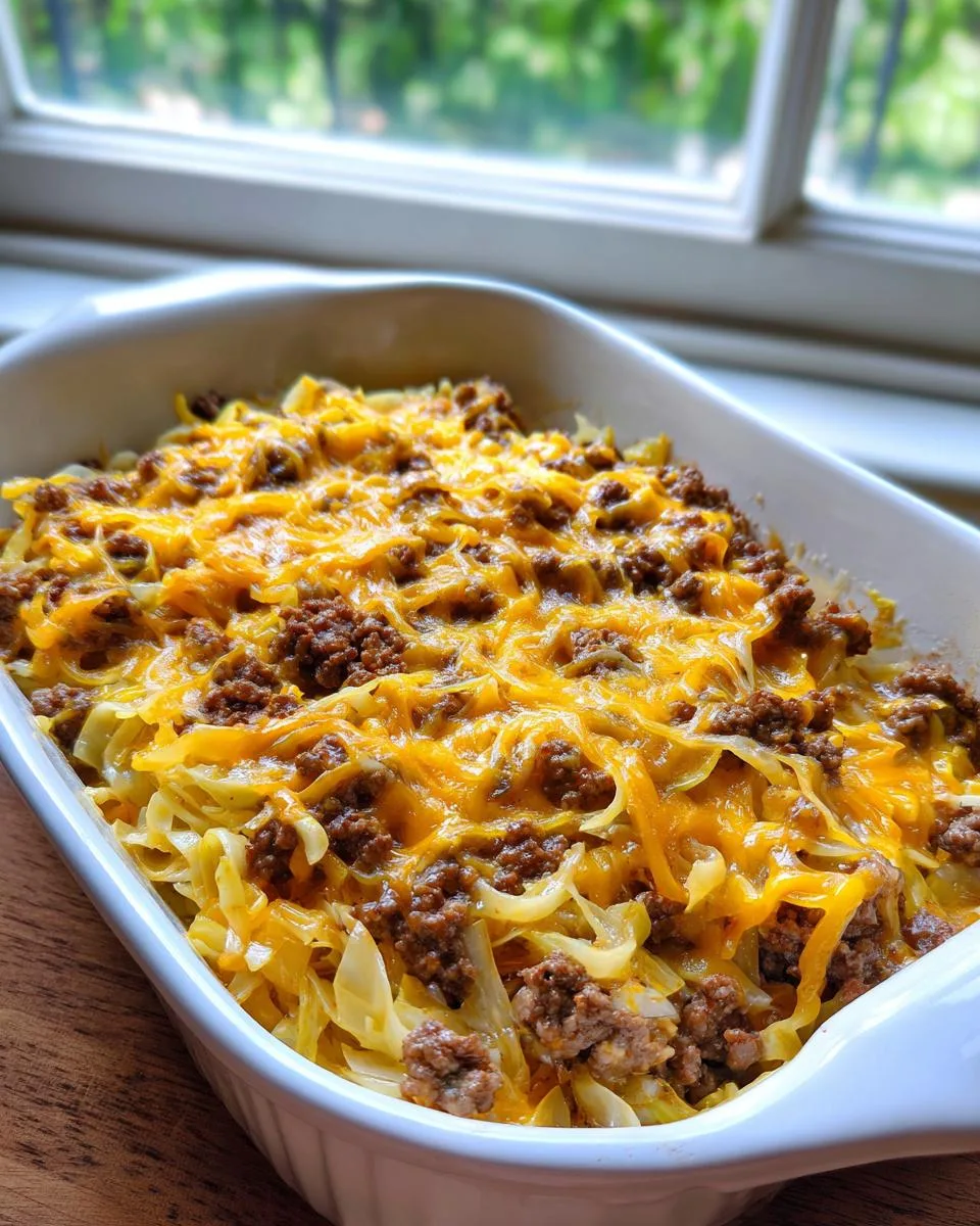 Beef and Cabbage Stir-fry Casserole - detail 1