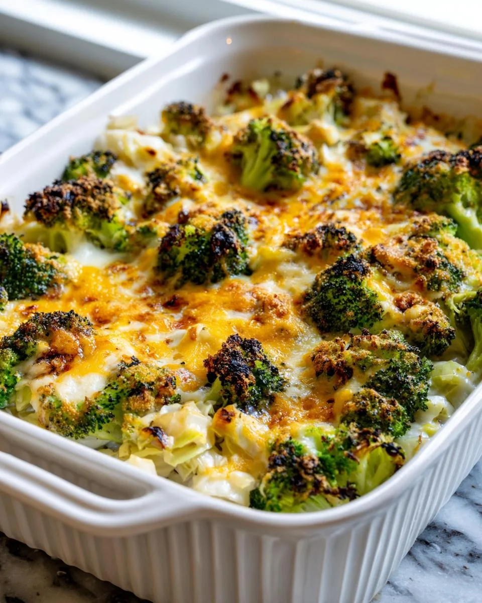 Broccoli Mac-Style Cabbage Bake - detail 2