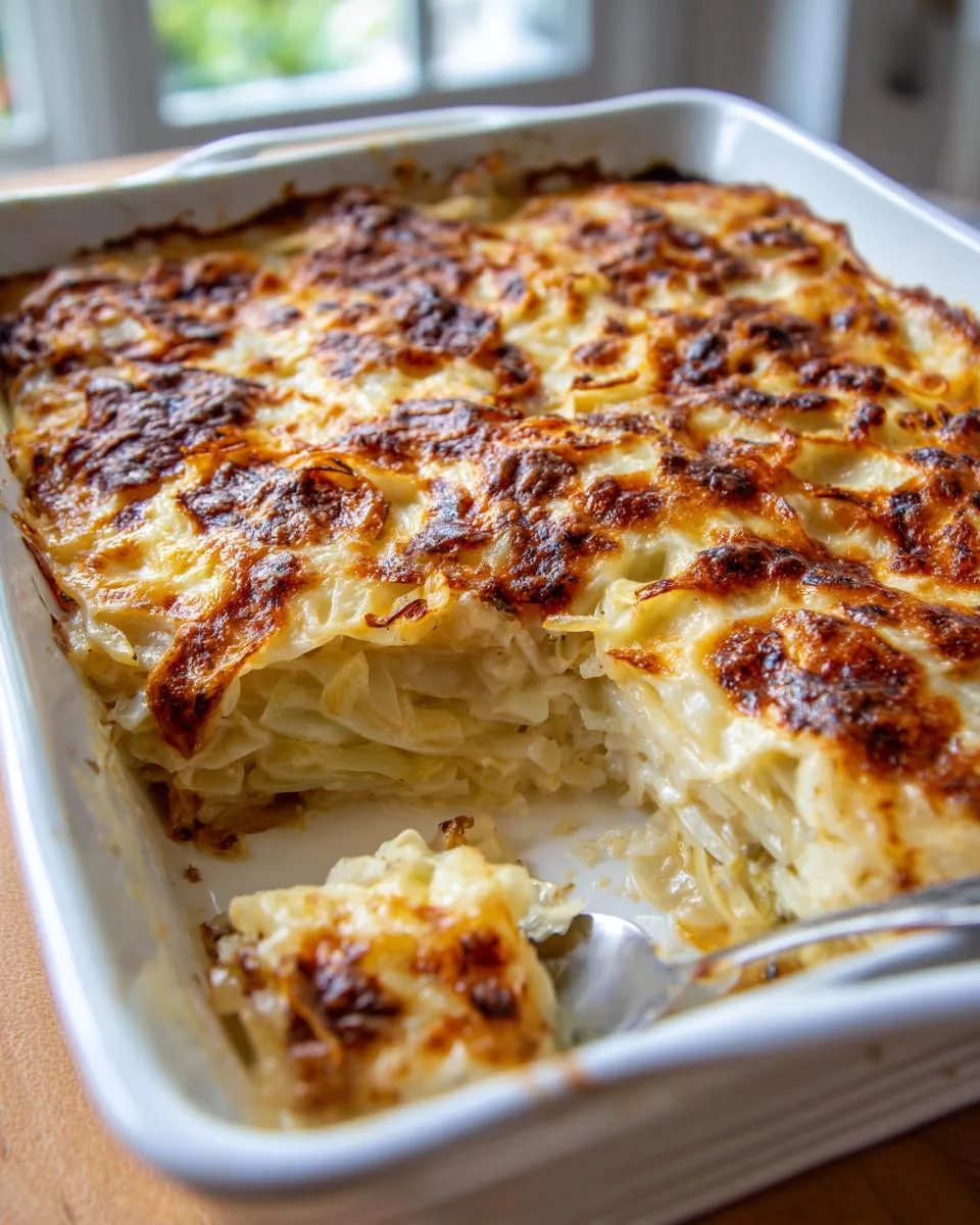 Caramelized Onion Cabbage Bake - detail 3