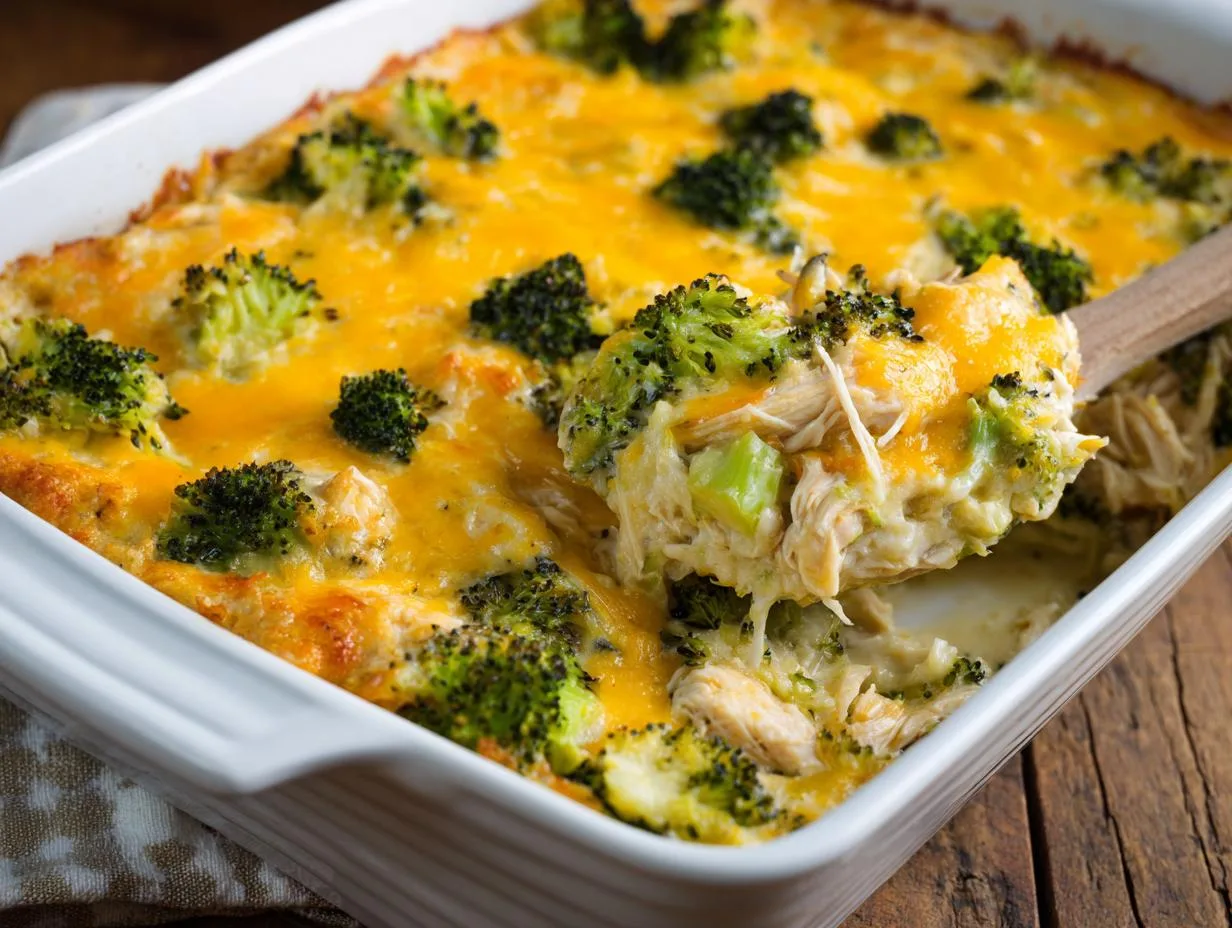 Creamy Chicken Broccoli Casserole Grain Free Will Wow Your Family