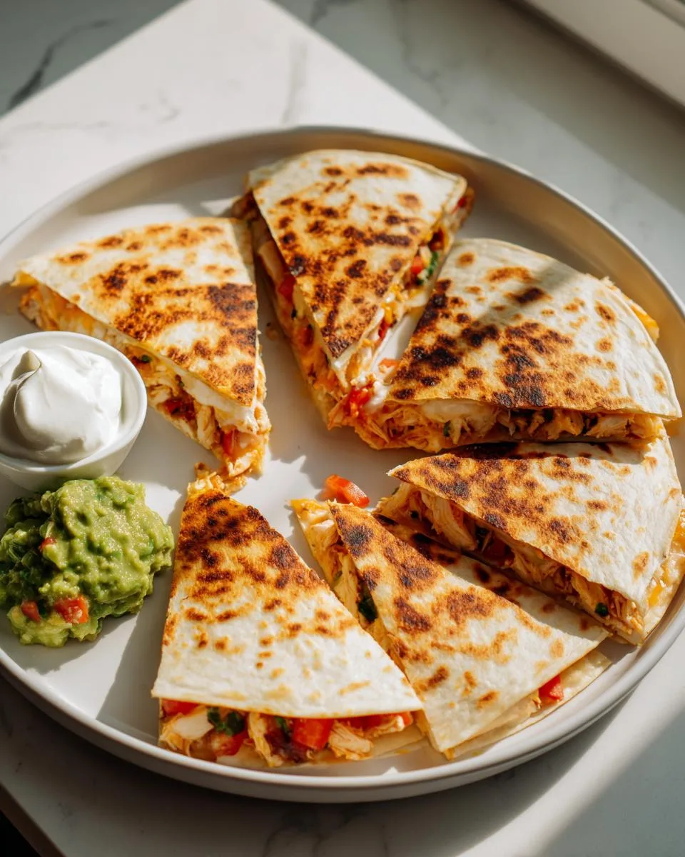 Chicken Cottage Cheese Quesadilla Pockets - detail 1