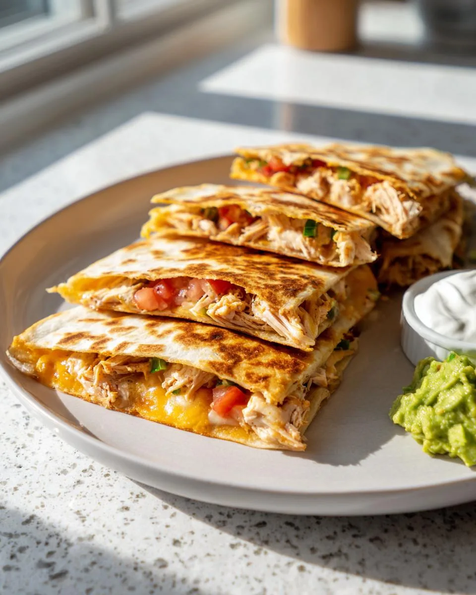 Chicken Cottage Cheese Quesadilla Pockets - detail 3