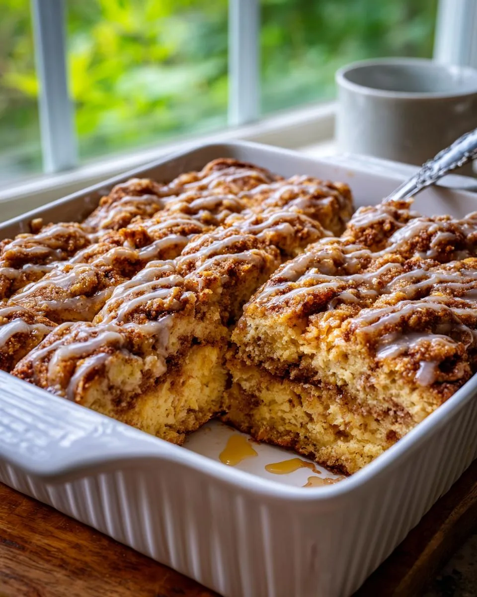 Cinnamon Roll Cottage Cheese Oat Bake - detail 2