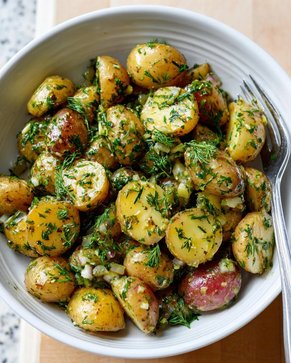 Classic French Style Potato Salad - detail 1