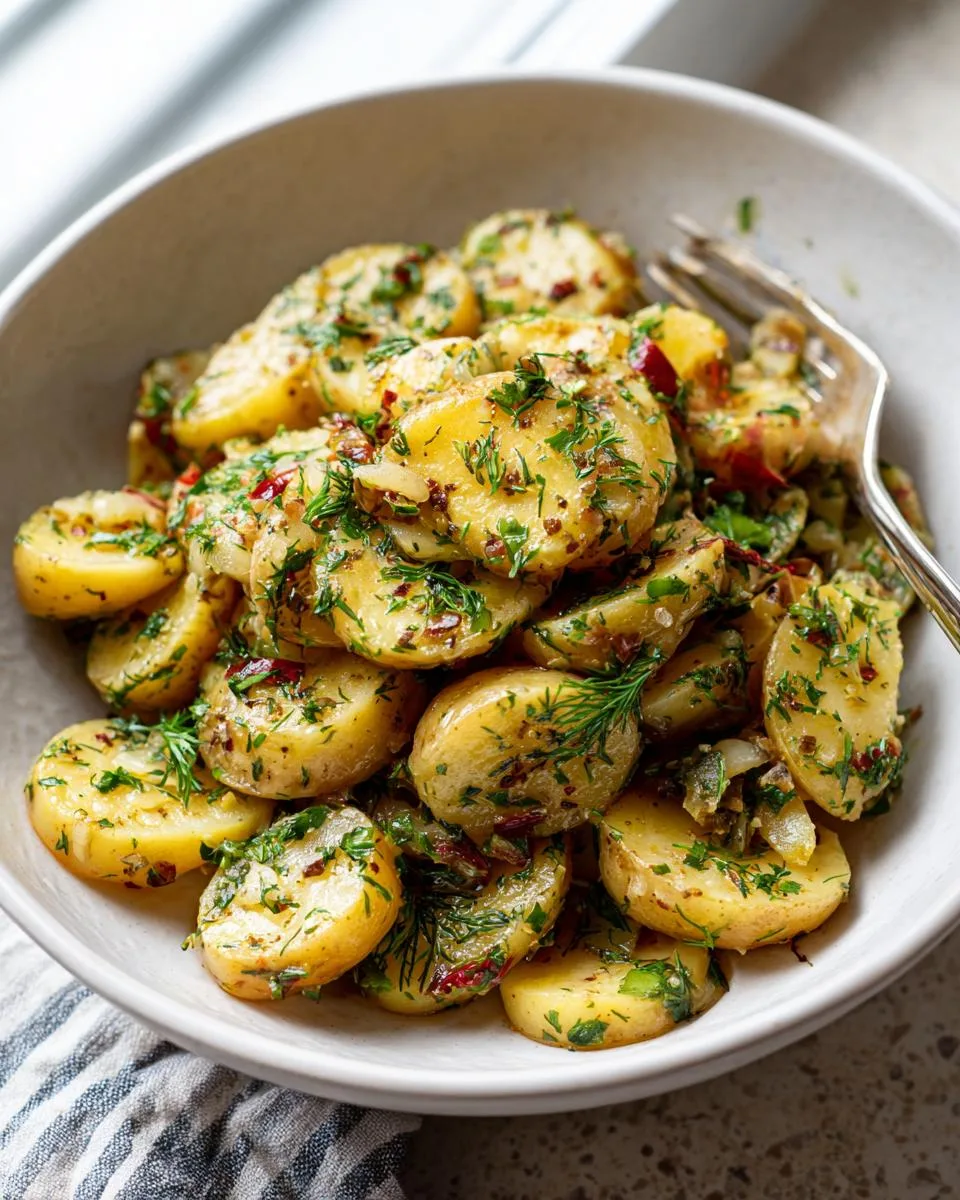 Classic French Style Potato Salad - detail 2
