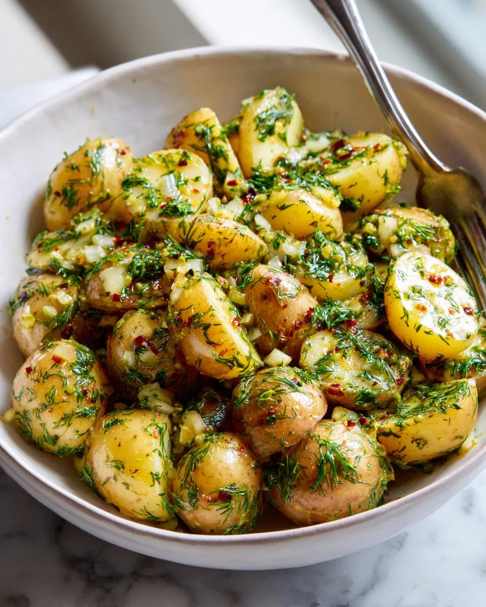 Classic French Style Potato Salad - detail 3