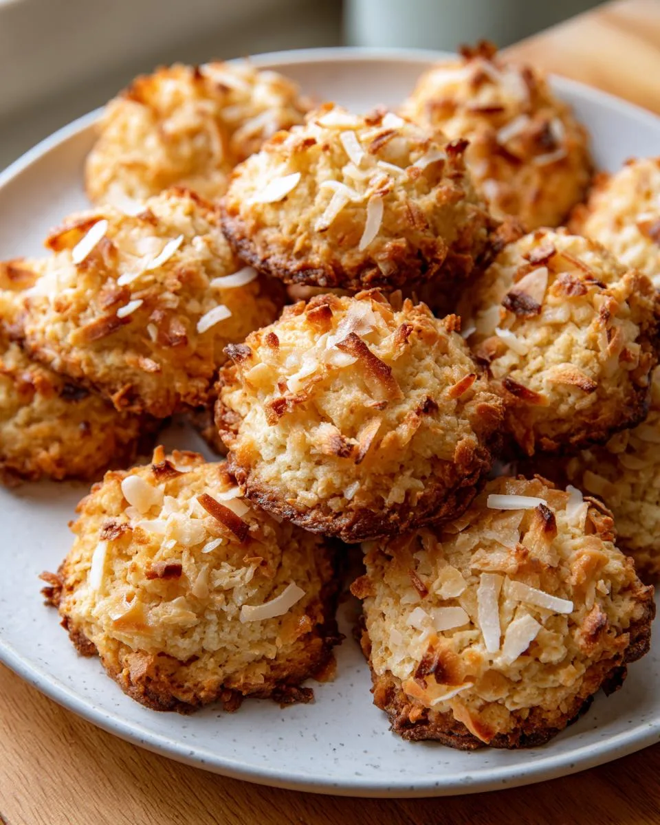 Coconut Almond Cookies - detail 2