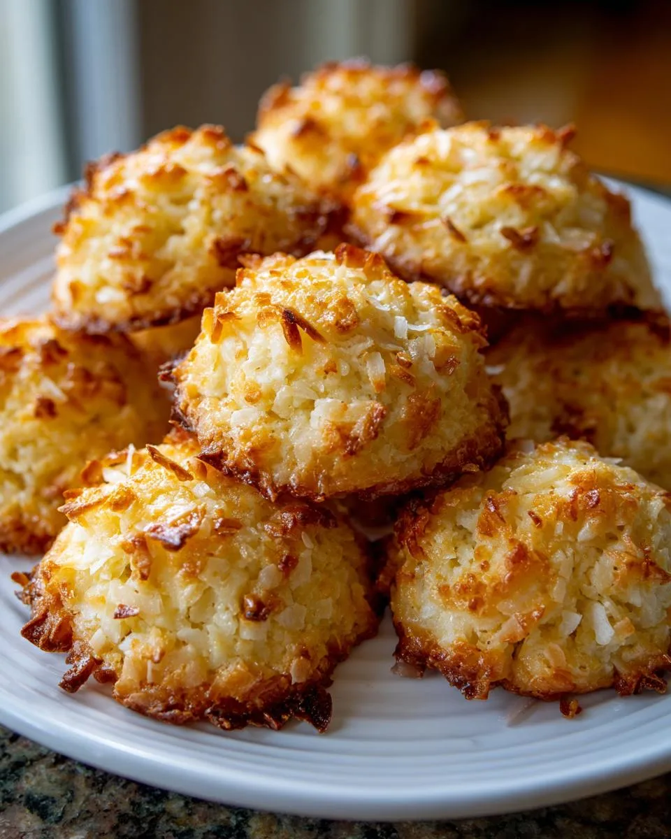 Coconut Almond Cookies - detail 3