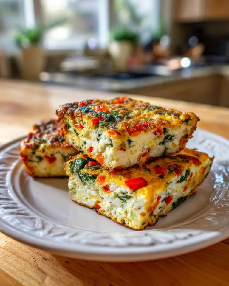 Cottage Cheese Breakfast Pocket Squares