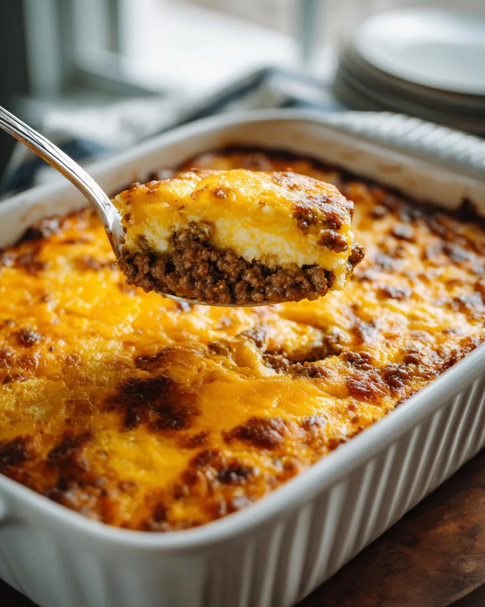 Cottage Cheese Cheeseburger Casserole - detail 2