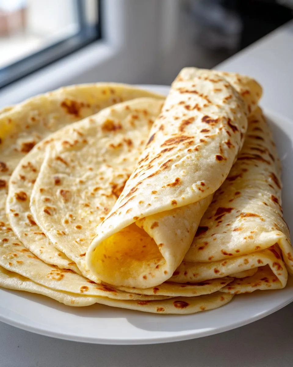 Cottage Cheese Flatbread Wraps - detail 1