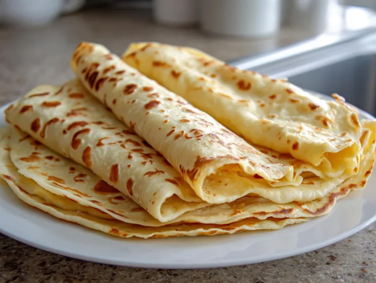 Cottage Cheese Flatbread Wraps