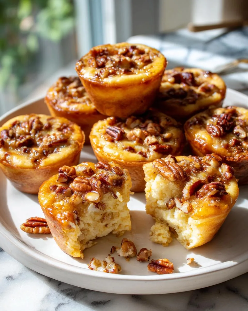 Cottage Cheese Pecan Pie Bites - detail 1
