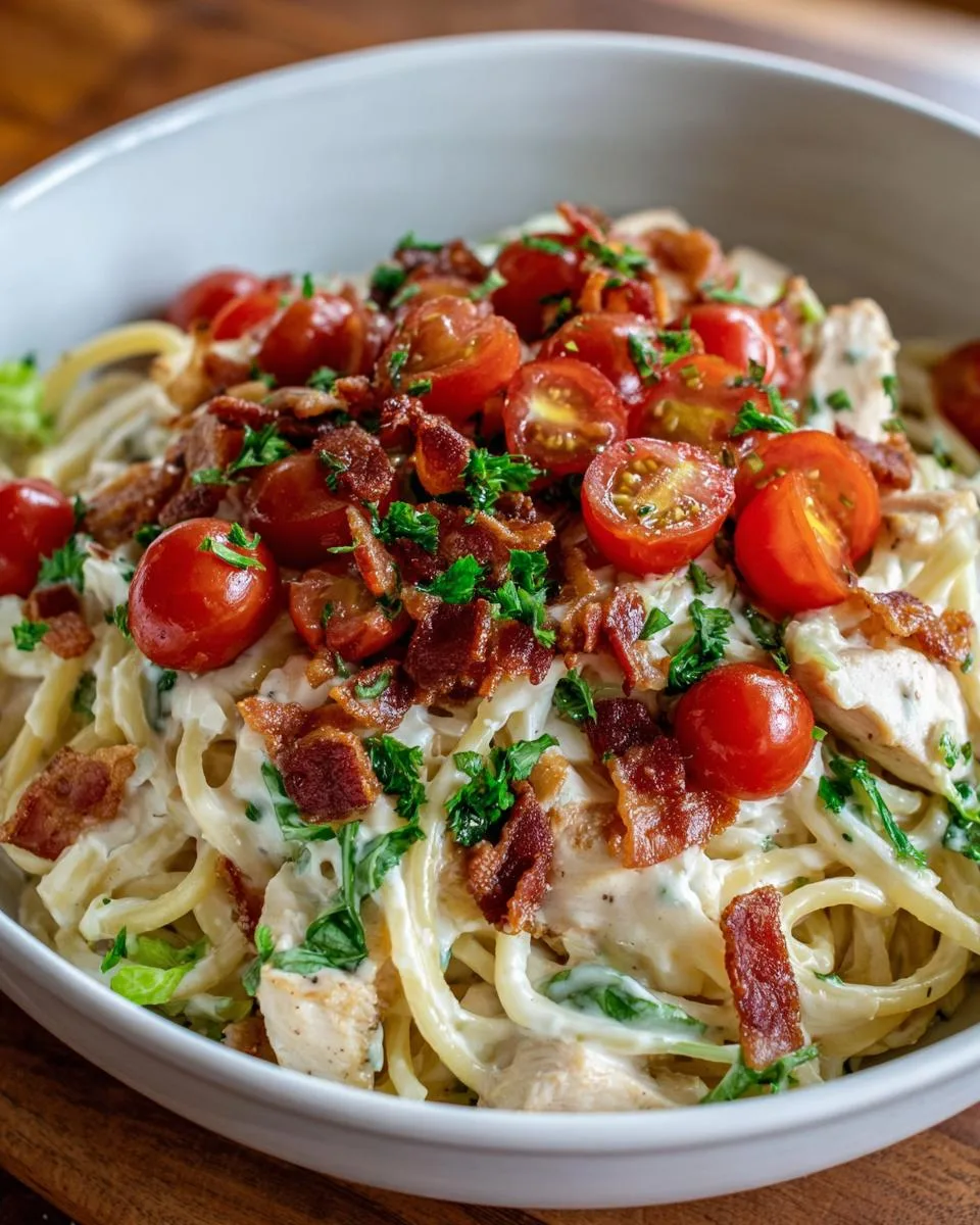 Cottage Cheese Ranch Chicken Pasta - detail 2