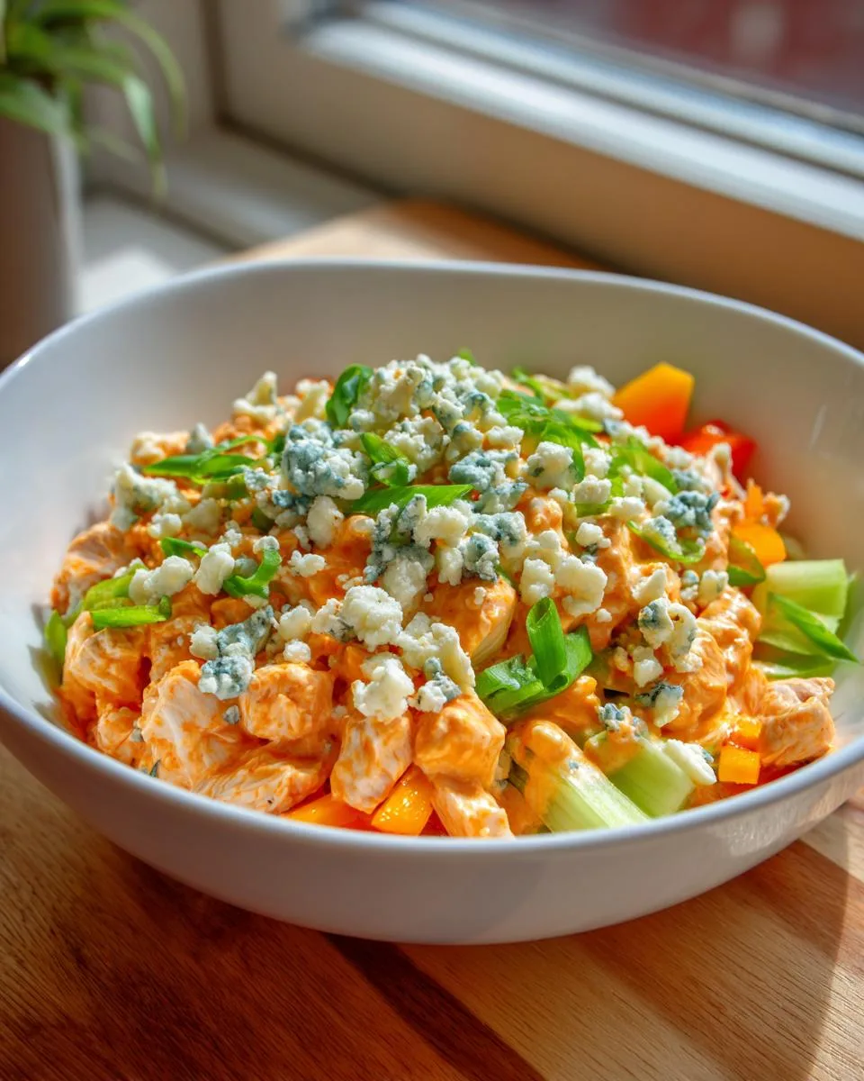 Creamy Buffalo Chicken Salad Bowl - detail 1