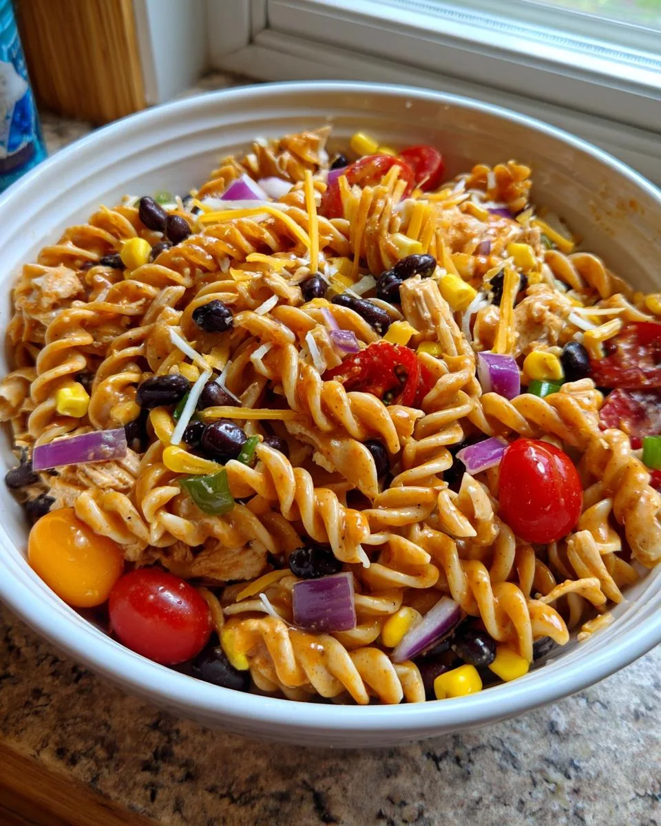 Creamy Cowboy Pasta Salad Recipe - detail 1