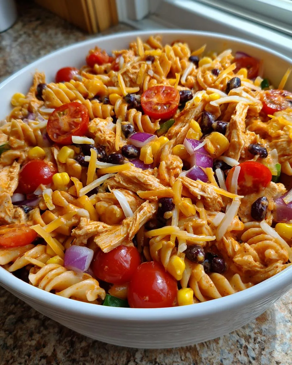 Creamy Cowboy Pasta Salad Recipe - detail 2