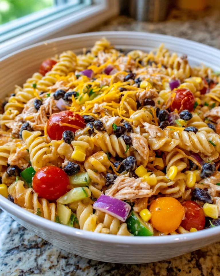 Creamy Cowboy Pasta Salad Recipe