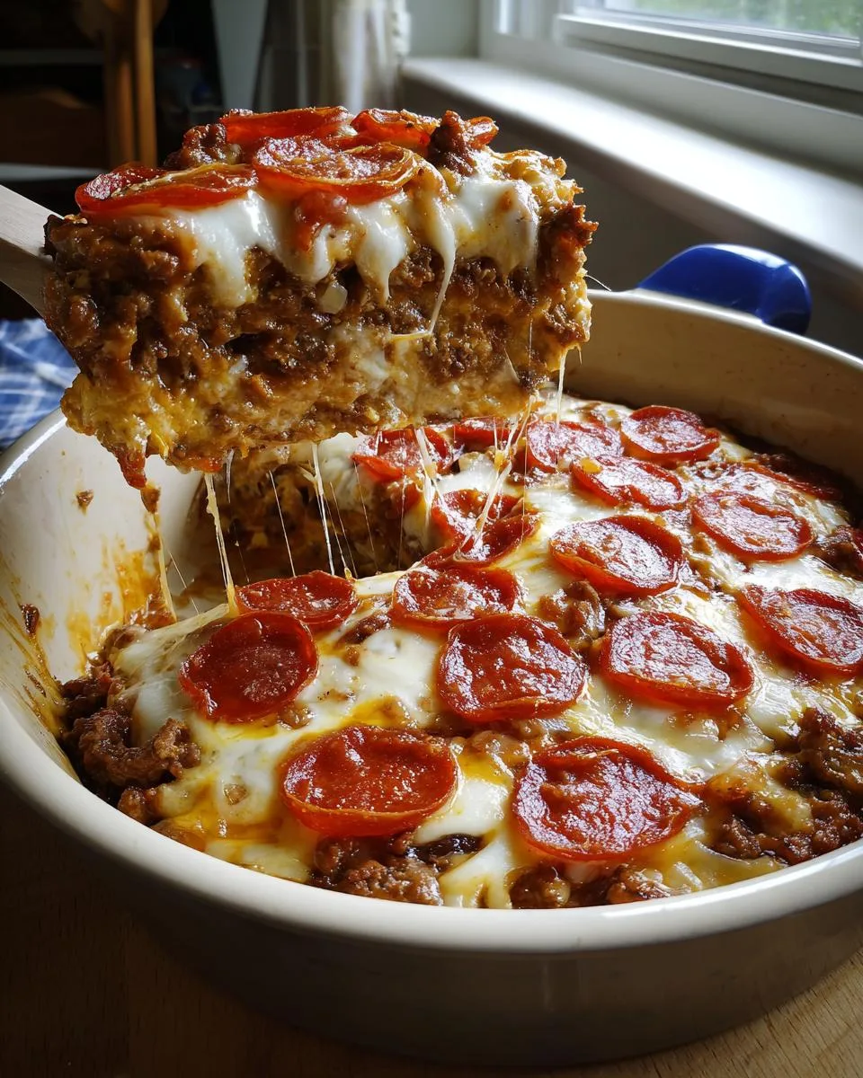 Crustless Pizza Pie - detail 1