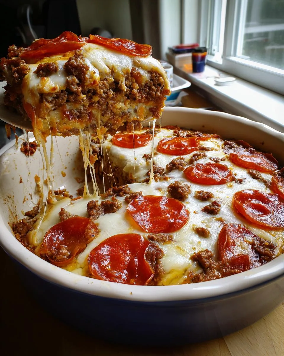 Crustless Pizza Pie - detail 2