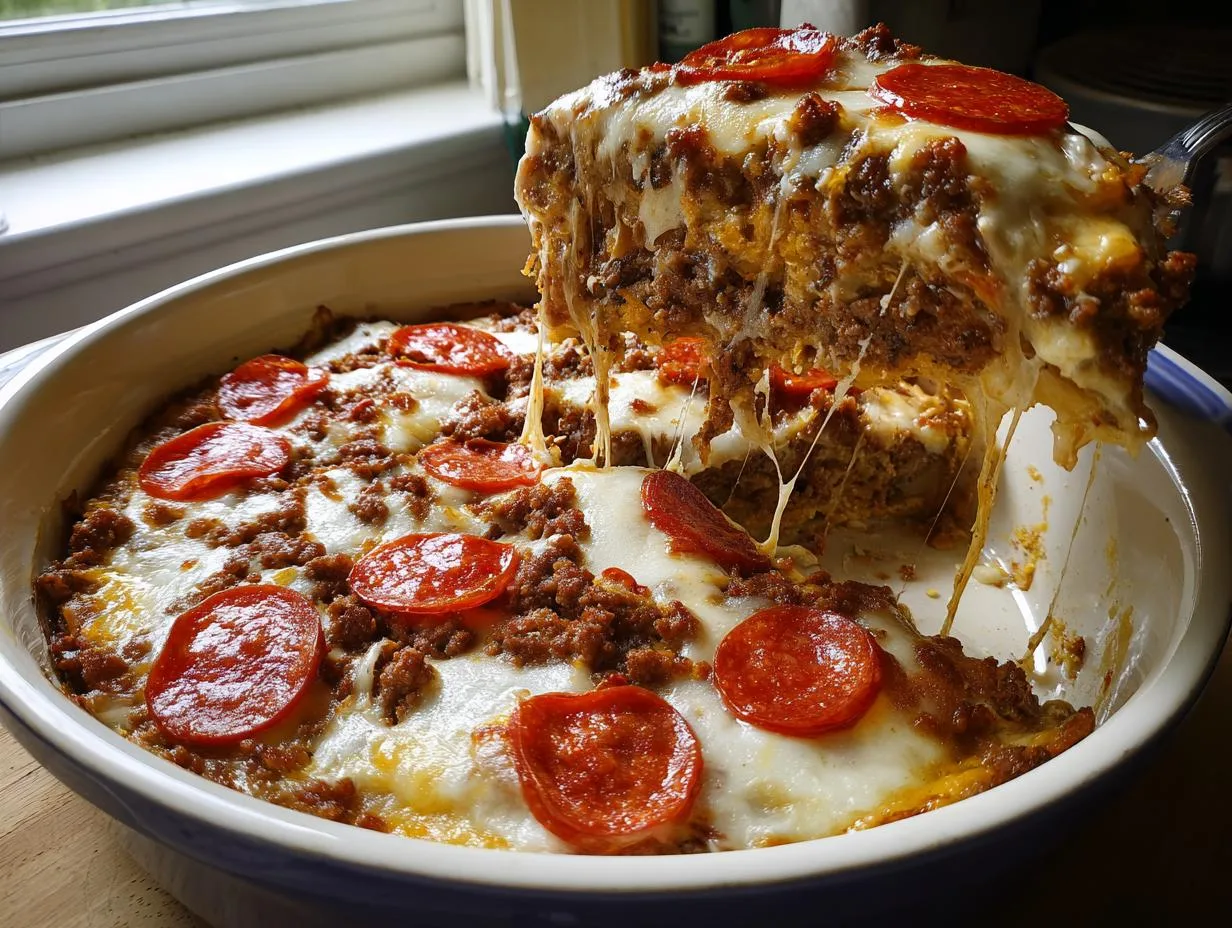 Crustless Pizza Pie With Only 4g Carbs Per Slice