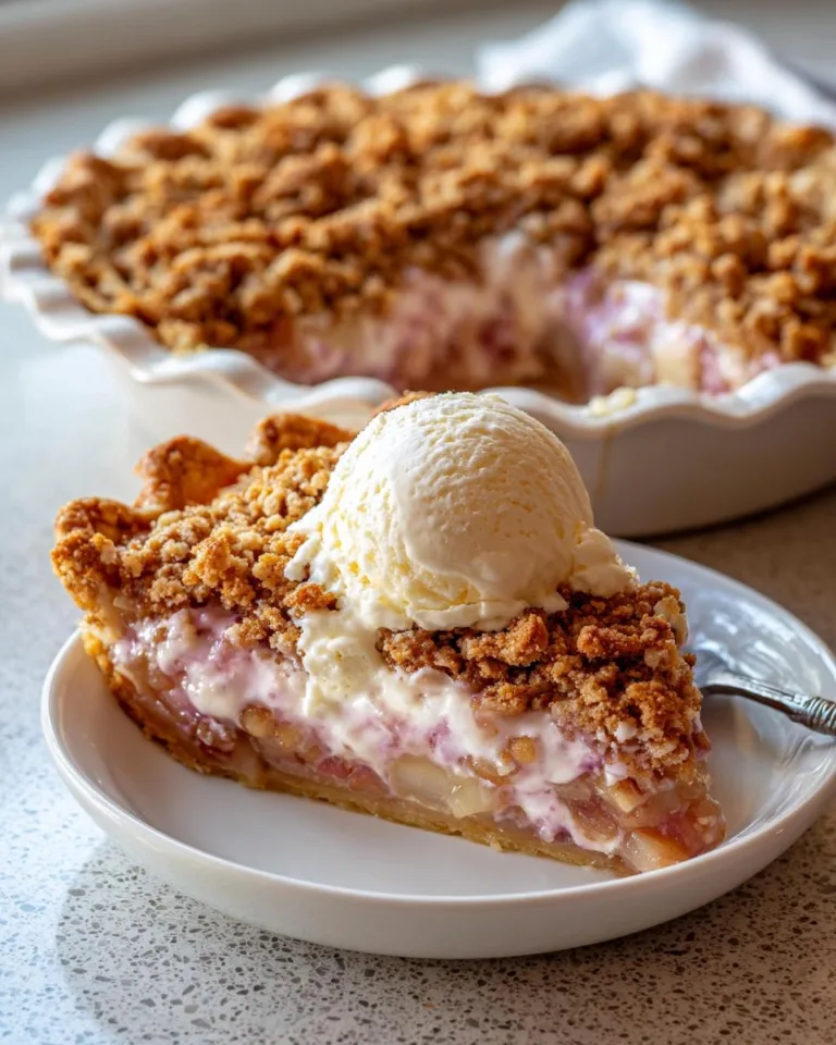 Easy Strawberry Rhubarb Crisp Recipe