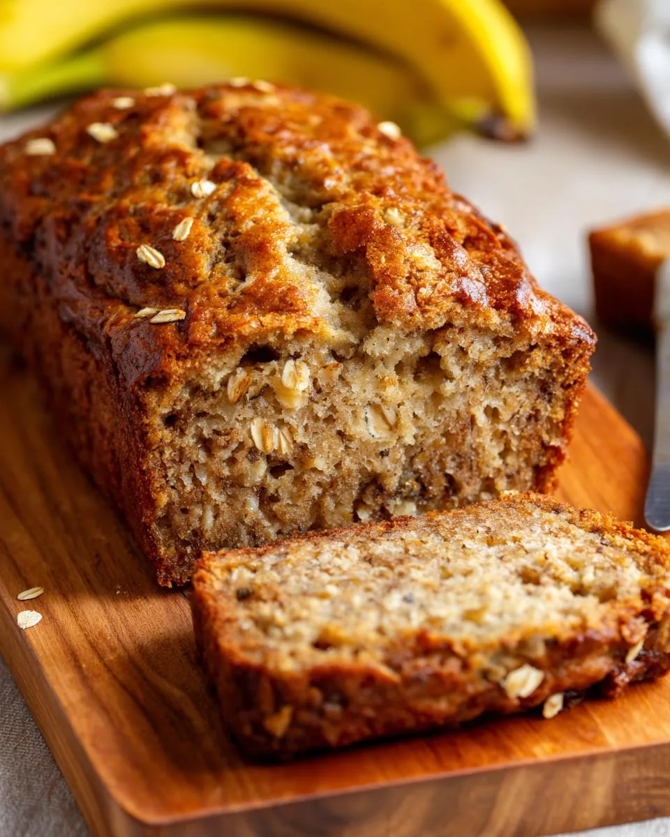 Flourless Banana Bread - detail 1