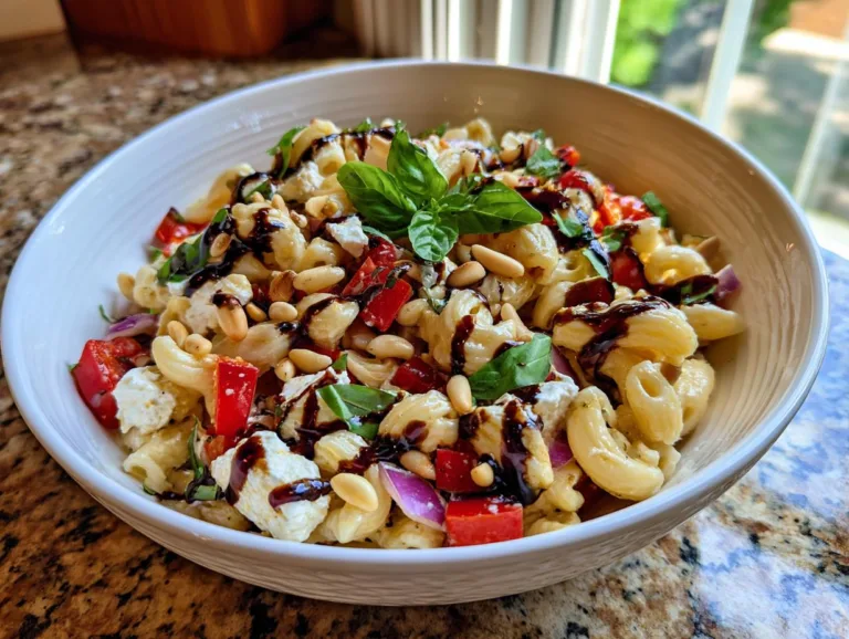 Fresh Cottage Cheese Pasta Salad