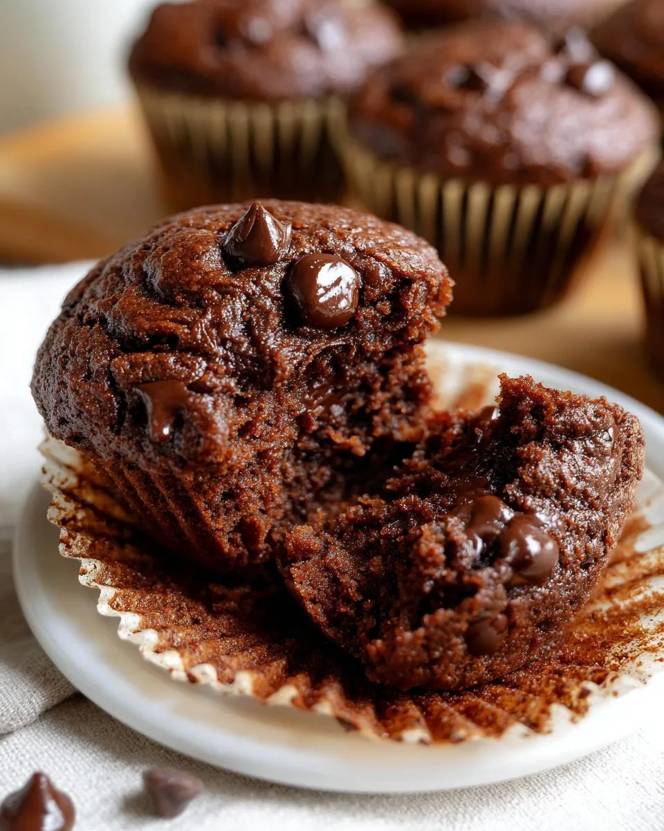 Greek Yogurt Chocolate Banana Brownie Bites - detail 2
