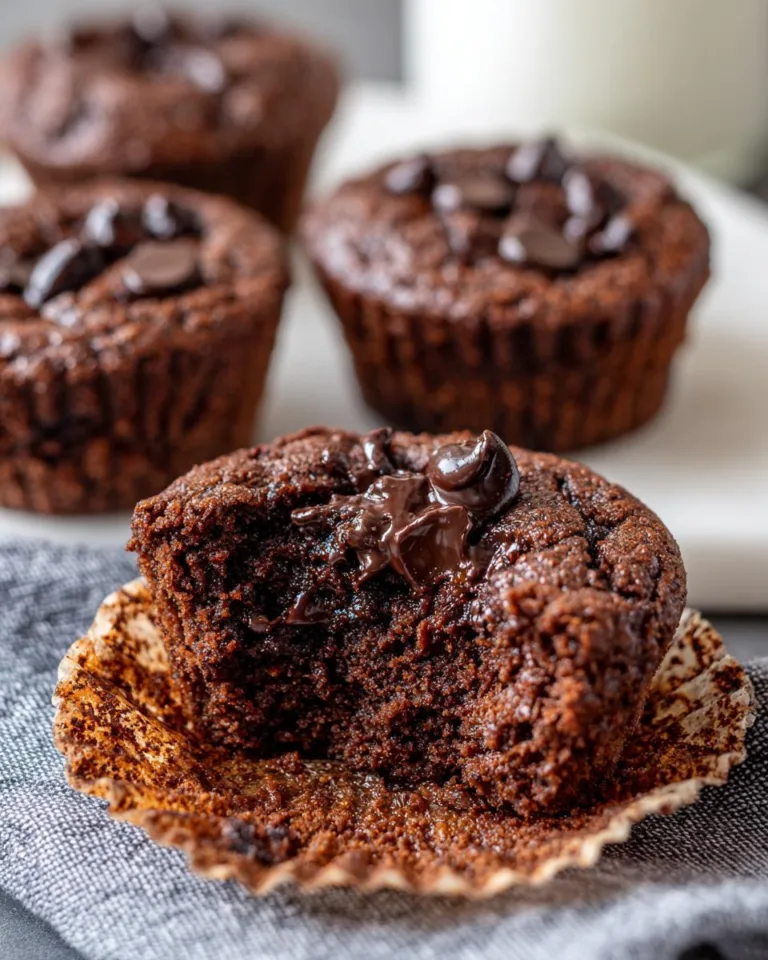 Greek Yogurt Chocolate Banana Brownie Bites