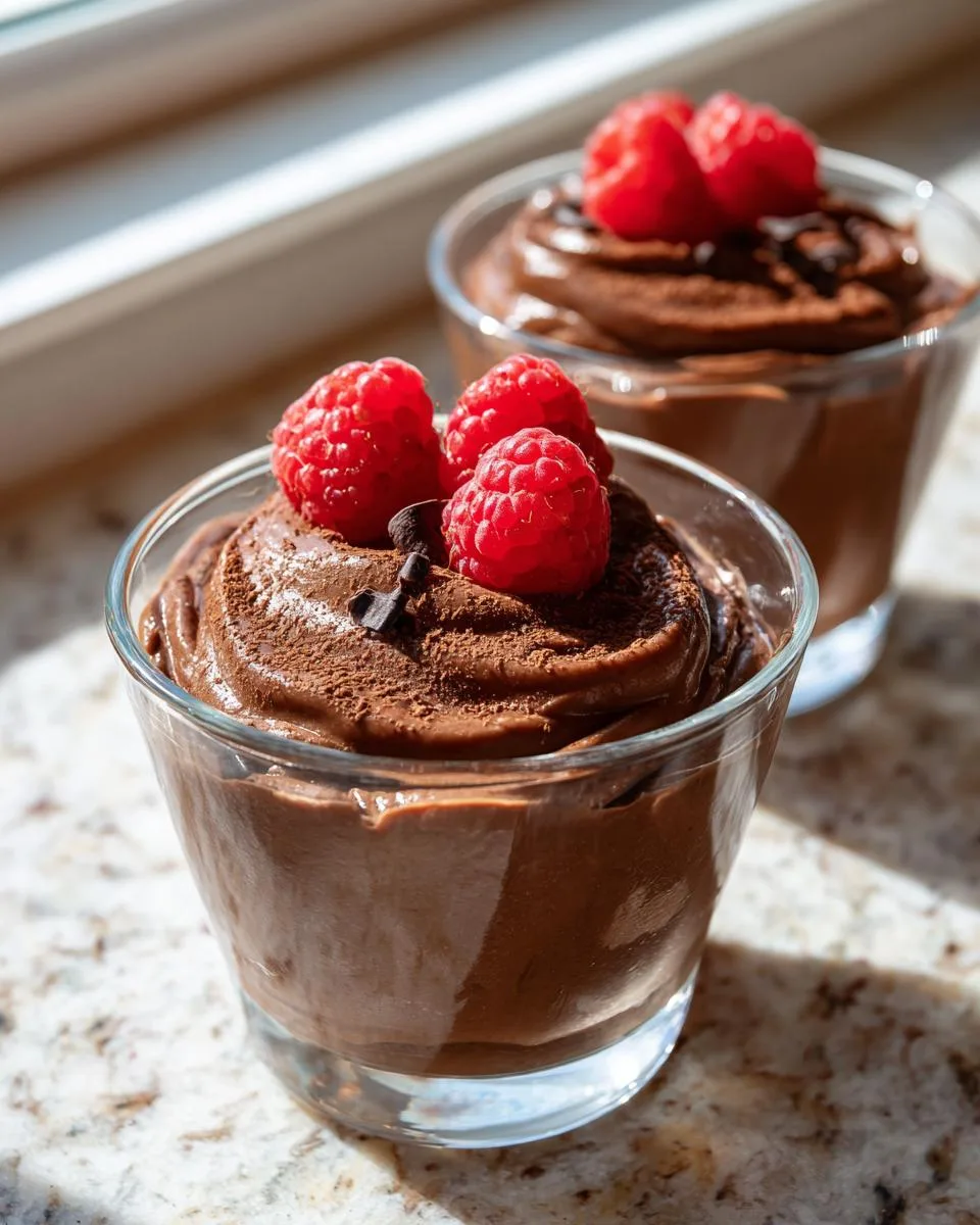 Greek Yogurt Chocolate Mousse - detail 1
