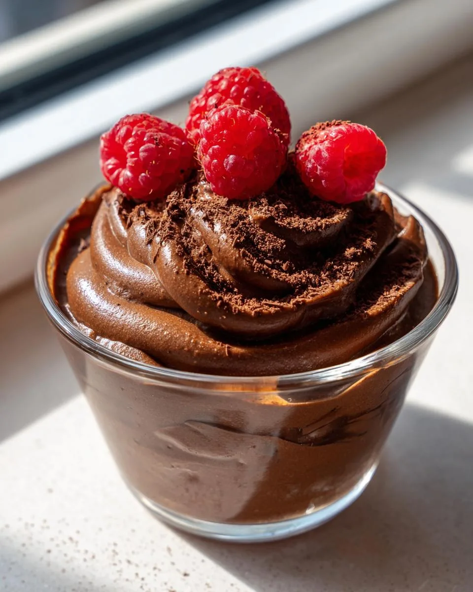 Greek Yogurt Chocolate Mousse - detail 2