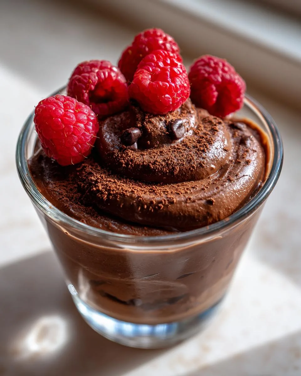 Greek Yogurt Chocolate Mousse - detail 3