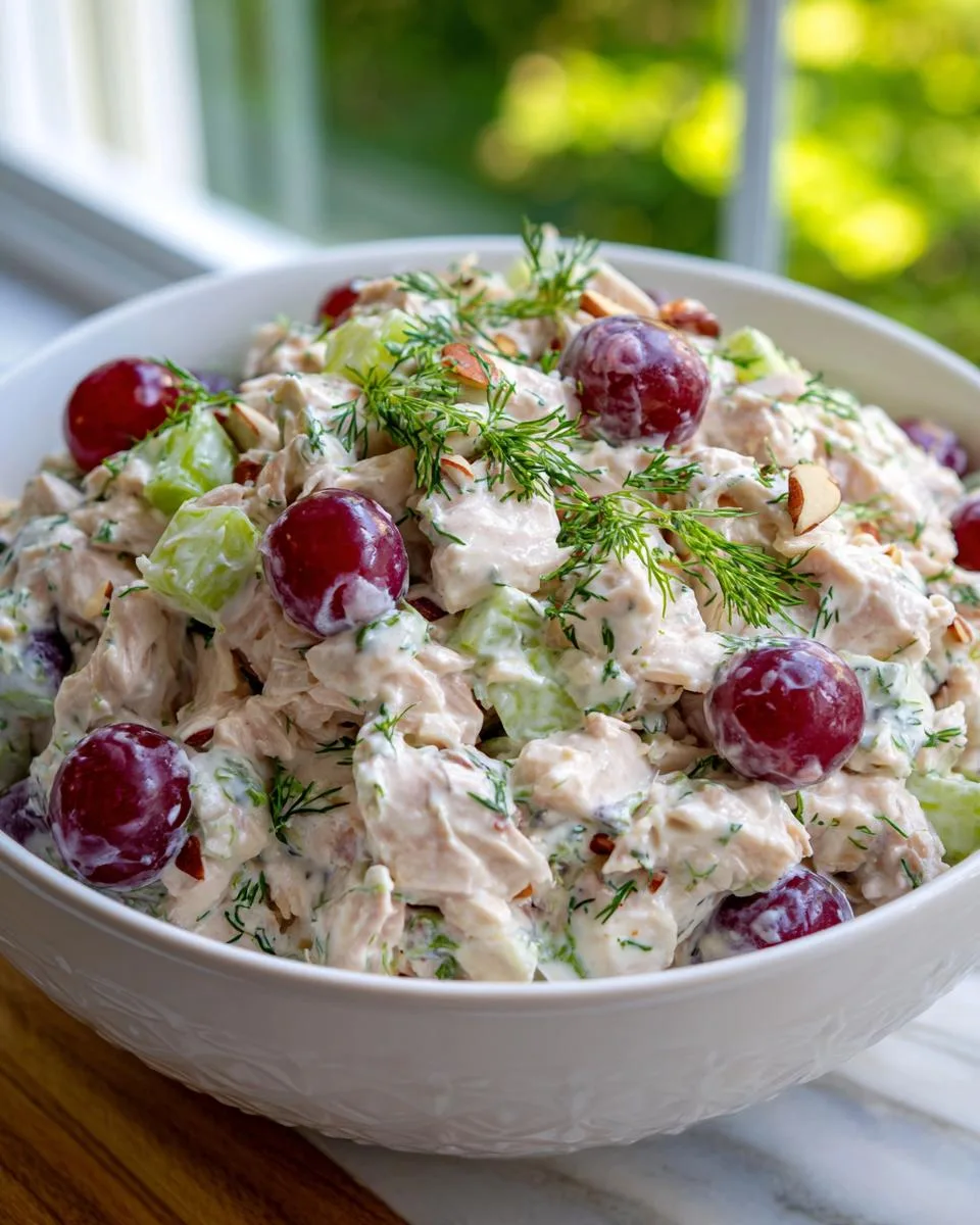 Greek Yogurt Dill Chicken Salad - detail 1