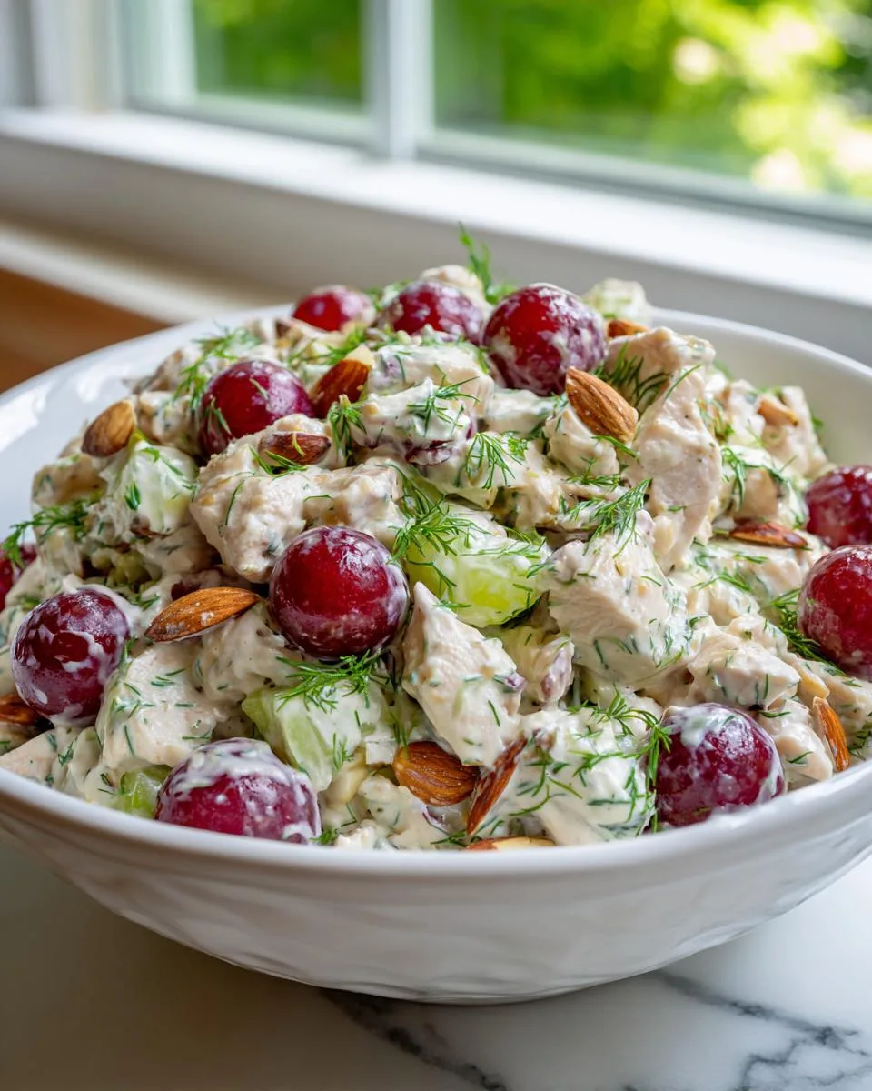 Greek Yogurt Dill Chicken Salad - detail 2