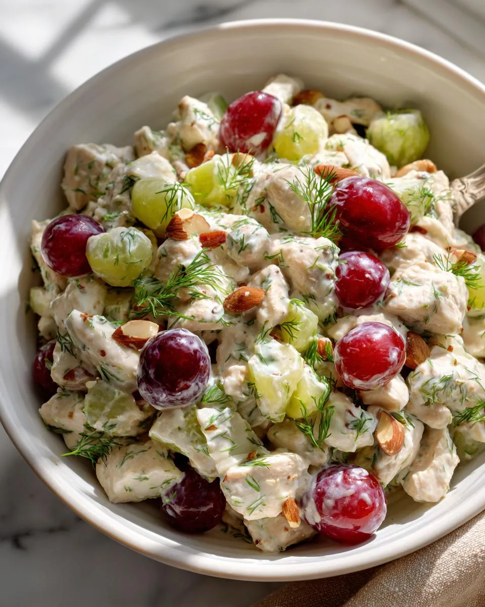 Greek Yogurt Dill Chicken Salad - detail 3