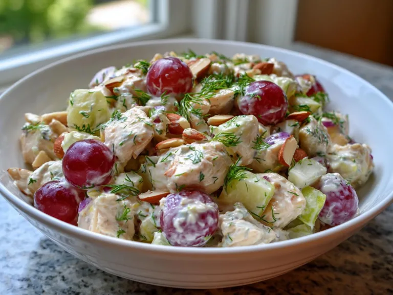 Greek Yogurt Dill Chicken Salad
