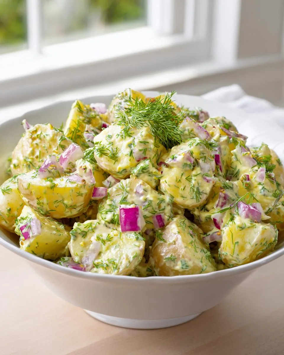 Ina Gartens Potato Salad - detail 1