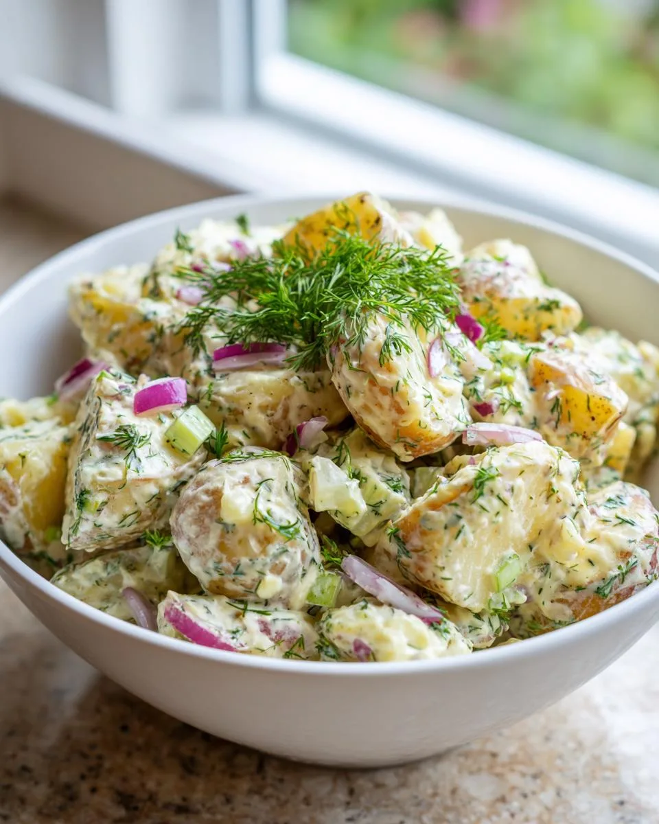 Ina Gartens Potato Salad - detail 2