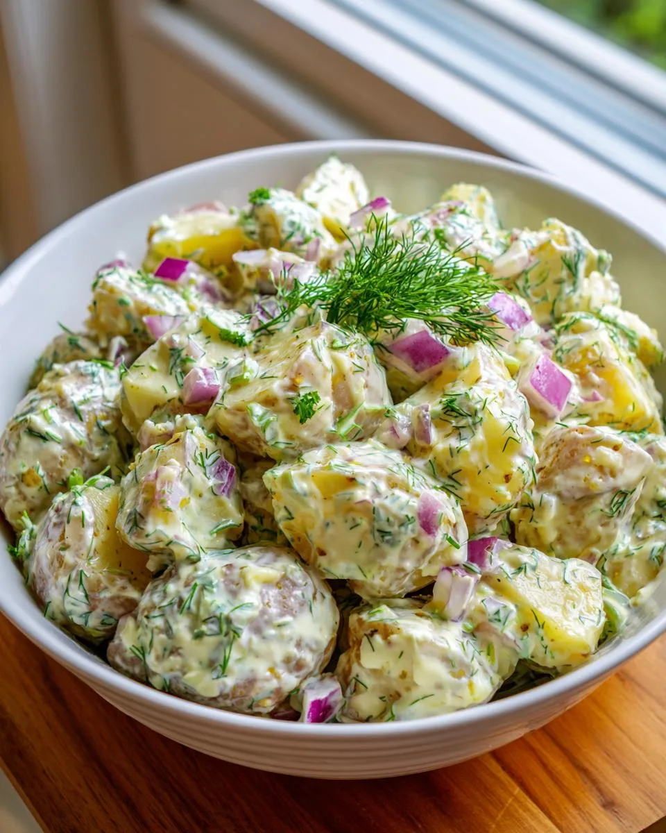 Ina Gartens Potato Salad - detail 3