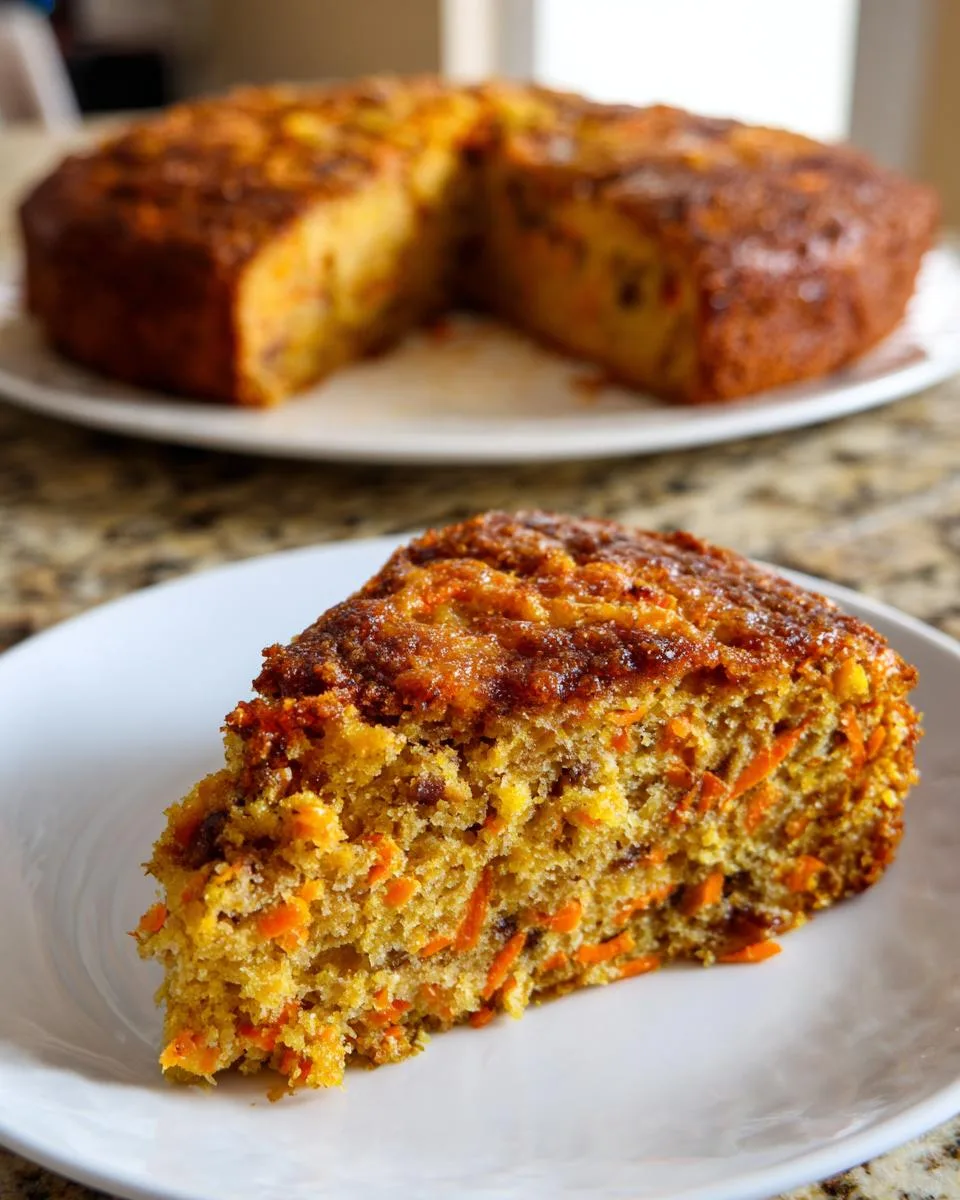 No Sugar No Flour Carrot Cake Ready in 15 Minutes