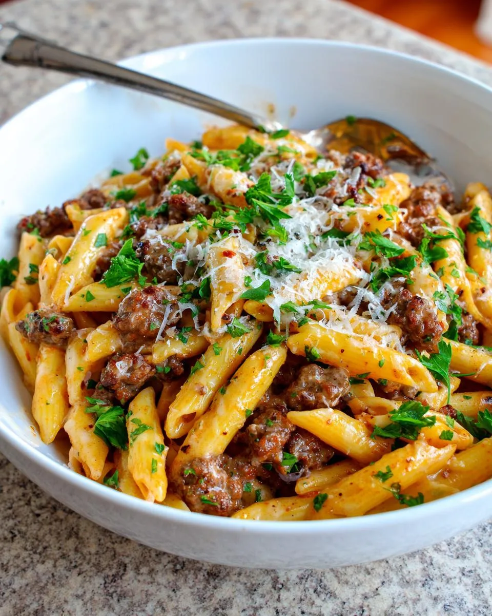 One Pot Creamy Beef Garlic - detail 2