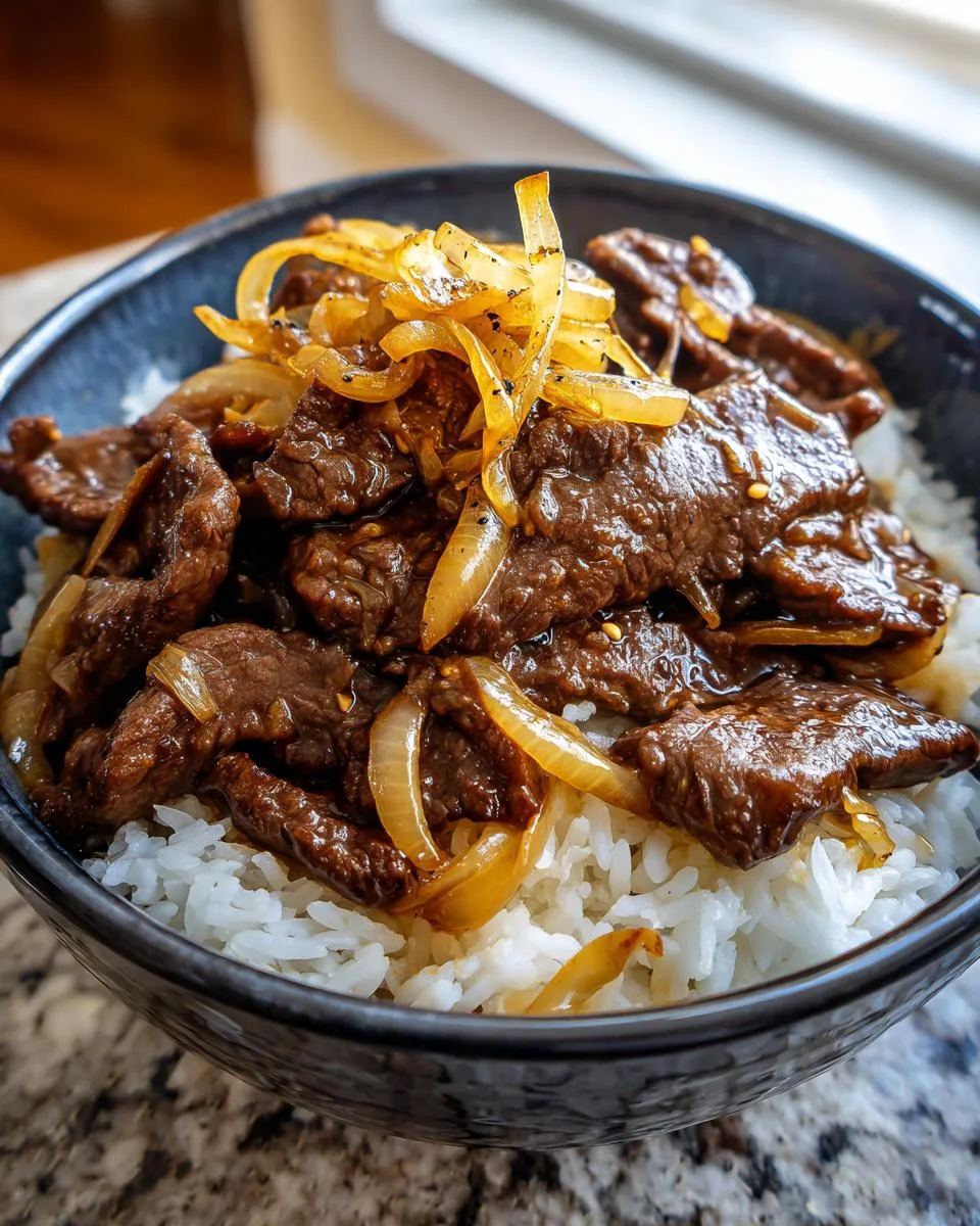 Sizzling Chinese Pepper Steak Onions - detail 1