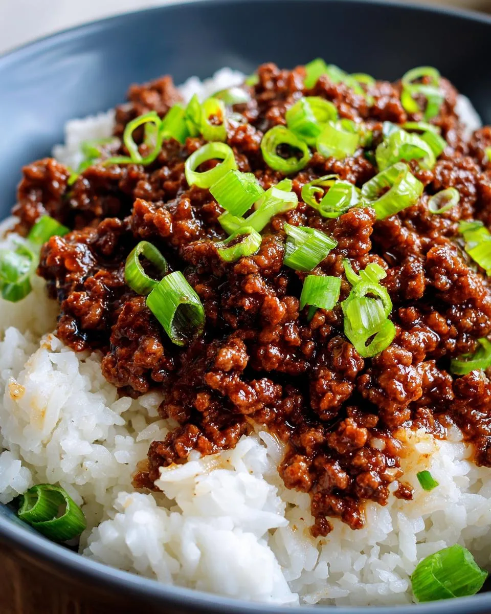 Spicy Mongolian Minced Beef - detail 1